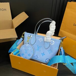 LV Murakami LV x TM Multicolor Neverfull MM L5464 TEN