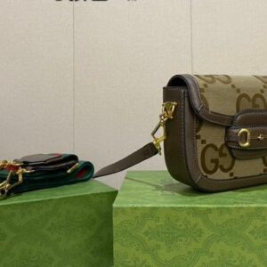 GG Horsebit 1955 Jumbo Shoulder Bag GG428 QA