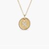 New Fashion David Yurman Letter Necklace 052