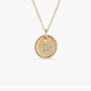New Fashion David Yurman Letter Necklace 043