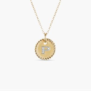 New Fashion David Yurman Letter Necklace 042