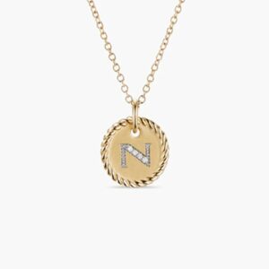 New Fashion David Yurman Letter Necklace 040