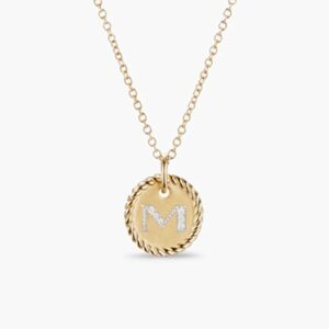 New Fashion David Yurman Letter Necklace 039