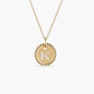 New Fashion David Yurman Letter Necklace 037