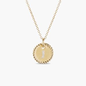 New Fashion David Yurman Letter Necklace 036