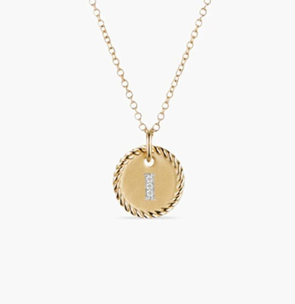 New Fashion David Yurman Letter Necklace 035