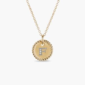 New Fashion David Yurman Letter Necklace 032