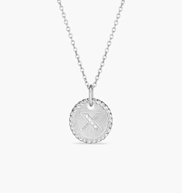 New Fashion David Yurman Letter Necklace 024
