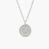 New Fashion David Yurman Letter Necklace 019