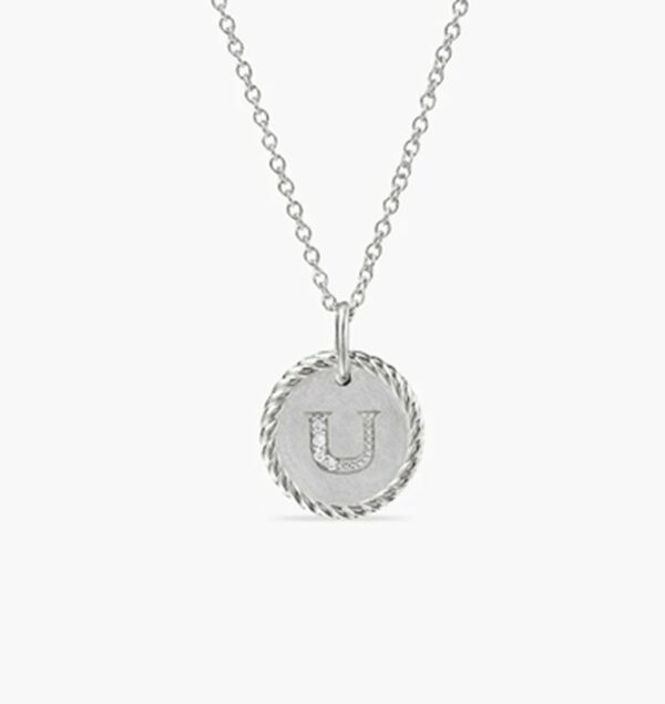 New Fashion David Yurman Letter Necklace 021
