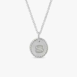 New Fashion David Yurman Letter Necklace 019