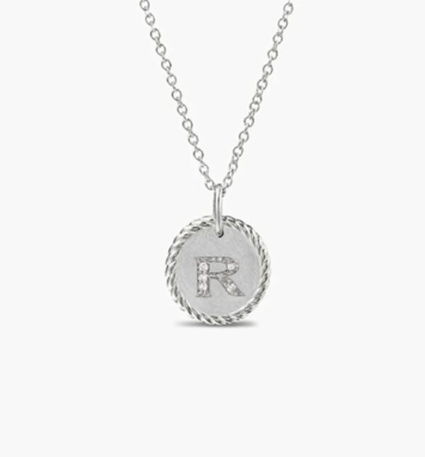 New Fashion David Yurman Letter Necklace 018
