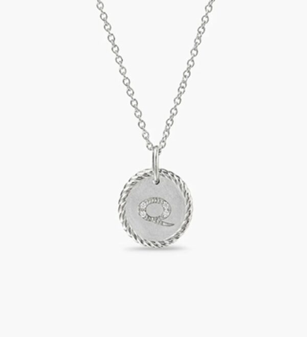 New Fashion David Yurman Letter Necklace 017