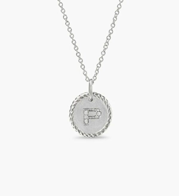 New Fashion David Yurman Letter Necklace 016