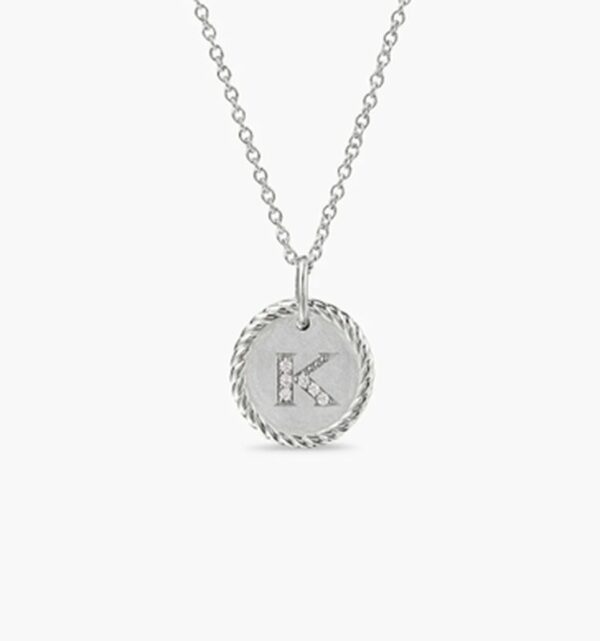 New Fashion David Yurman Letter Necklace 011