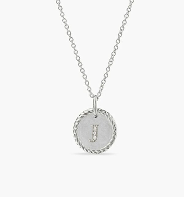 New Fashion David Yurman Letter Necklace 010