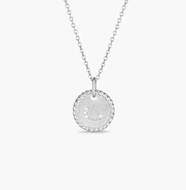 New Fashion David Yurman Letter Necklace 007