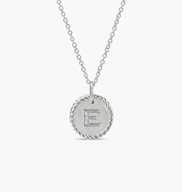 New Fashion David Yurman Letter Necklace 005