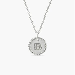 New Fashion David Yurman Letter Necklace 002