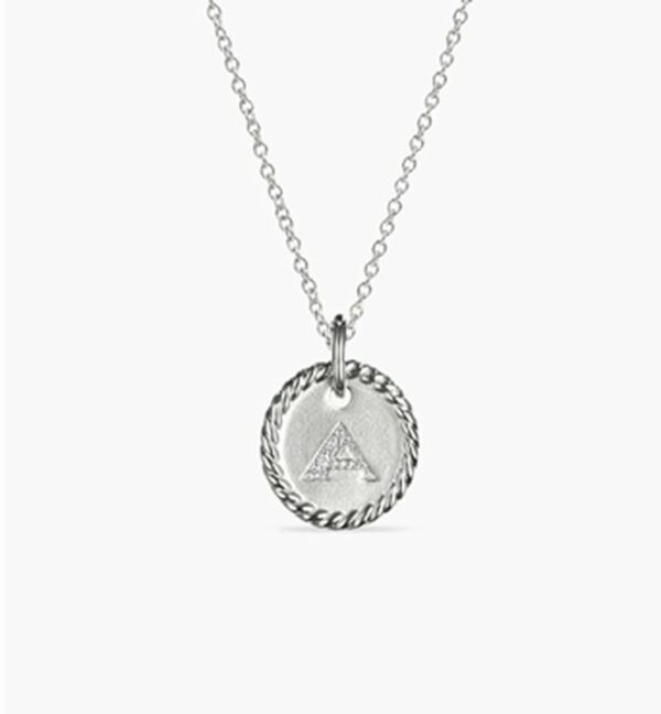 New Fashion David Yurman Letter Necklace 001