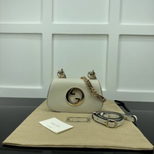 New Collection Fashion GG Blondie Shoulder Bag White KK05050