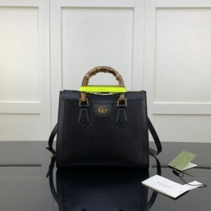 New Collection Fashion GG Diana Medium Tote Bag Black KK05150
