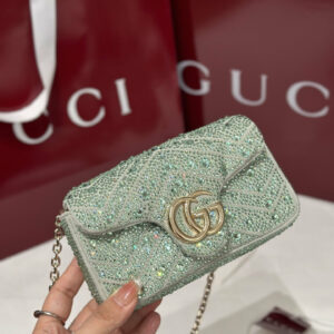 New Collection Fashion GG Marmont Crystals Handbag KK03550-1