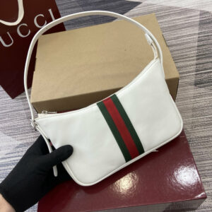 New Collection Fashion GG Lunetta Small White Crossbody Bag KK04350