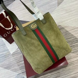 New Collection Fashion GG Ophidia Medium Tote Bag Green KK05350