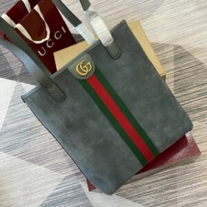 New Collection Fashion GG Ophidia Medium Tote Bag Slate Green KK05350