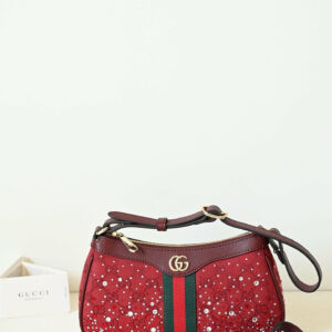 New Collection Fashion GG Ophidia Crystals Small Shoulder Bag KK03950-1