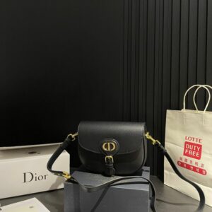 New Collection Fashion Bag Medium Dior Bobby Black CD116
