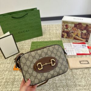 New Collection Fashion Bag GG Horsebit 1955 Small Shoulder Bag GG297