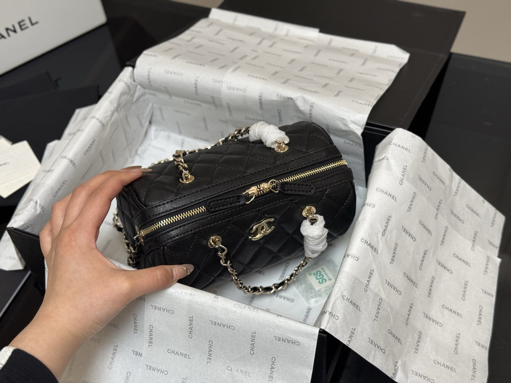 New Collection Fashion Bag CN Bowling Bag Black CH031 New Collection Fashion Bag CN Bowling Bag Black CH031