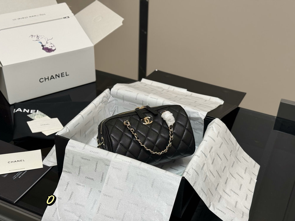 New Collection Fashion Bag CN Bowling Bag Black CH031 New Collection Fashion Bag CN Bowling Bag Black CH031