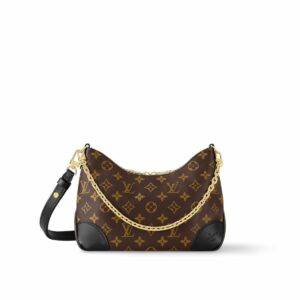 LV Boulogne Monogram Canvas Black For Women M45831