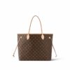 LV Neverfull MM Tote Bag Damier Azur Canvas for Women N41361