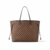 LV Neverfull GM Tote Bag Monogram Canvas Rose Ballerine Pink For Women