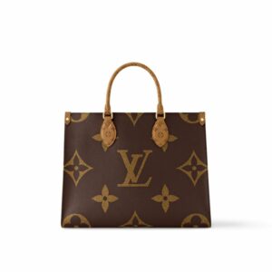 LV OnTheGo MM Monogram And Monogram Reverse Canvas For Women, Shoulder Bags M45321