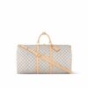 LV Keepall Bandouliere 45 Monogram Macassar Canvas For Men, Travel Bags M56711