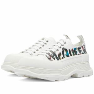 Alexander McQueen Tread Slick Low Lace-Up Sneakers 001