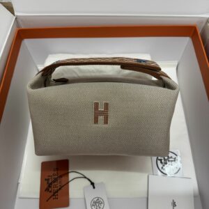 Hermès Canvas Large Bride-a-Brac Case 586054-3