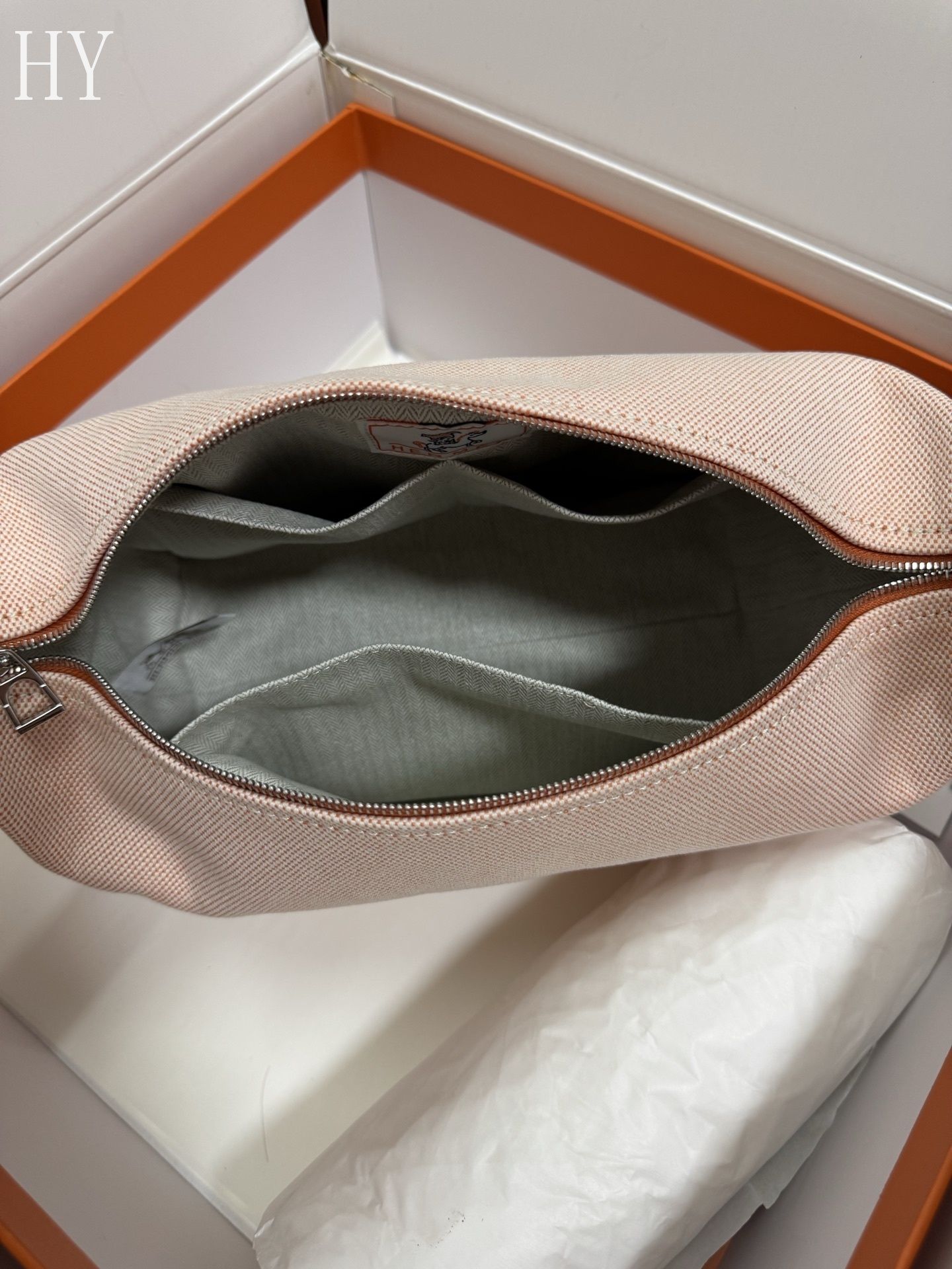 Hermès Canvas Large Bride-a-Brac Case 586054-4 Hermès Canvas Large Bride-a-Brac Case 586054-4