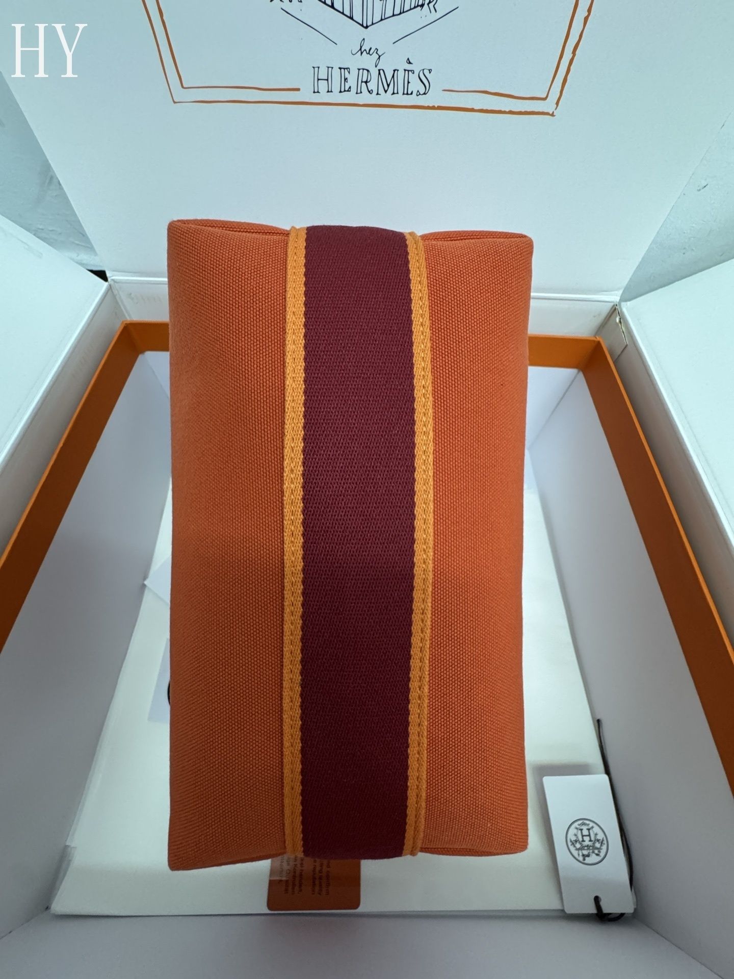 Hermès Canvas Large Bride-a-Brac Case 586054-4 Hermès Canvas Large Bride-a-Brac Case 586054-4