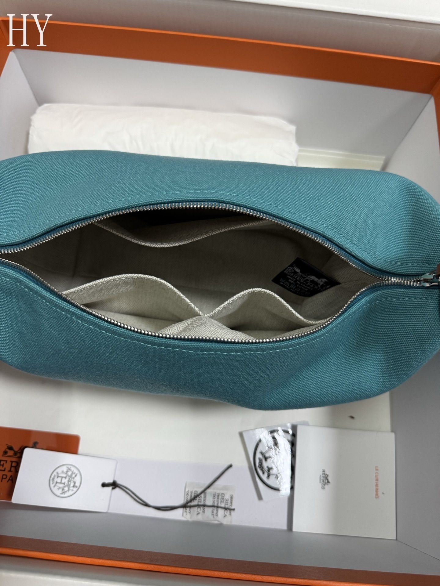 Hermès Canvas Large Bride-a-Brac Case 586054-5 Hermès Canvas Large Bride-a-Brac Case 586054-5