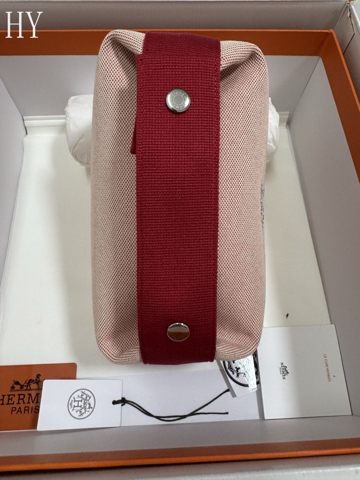 Hermès Canvas Large Bride-a-Brac Case 586054-5 Hermès Canvas Large Bride-a-Brac Case 586054-5