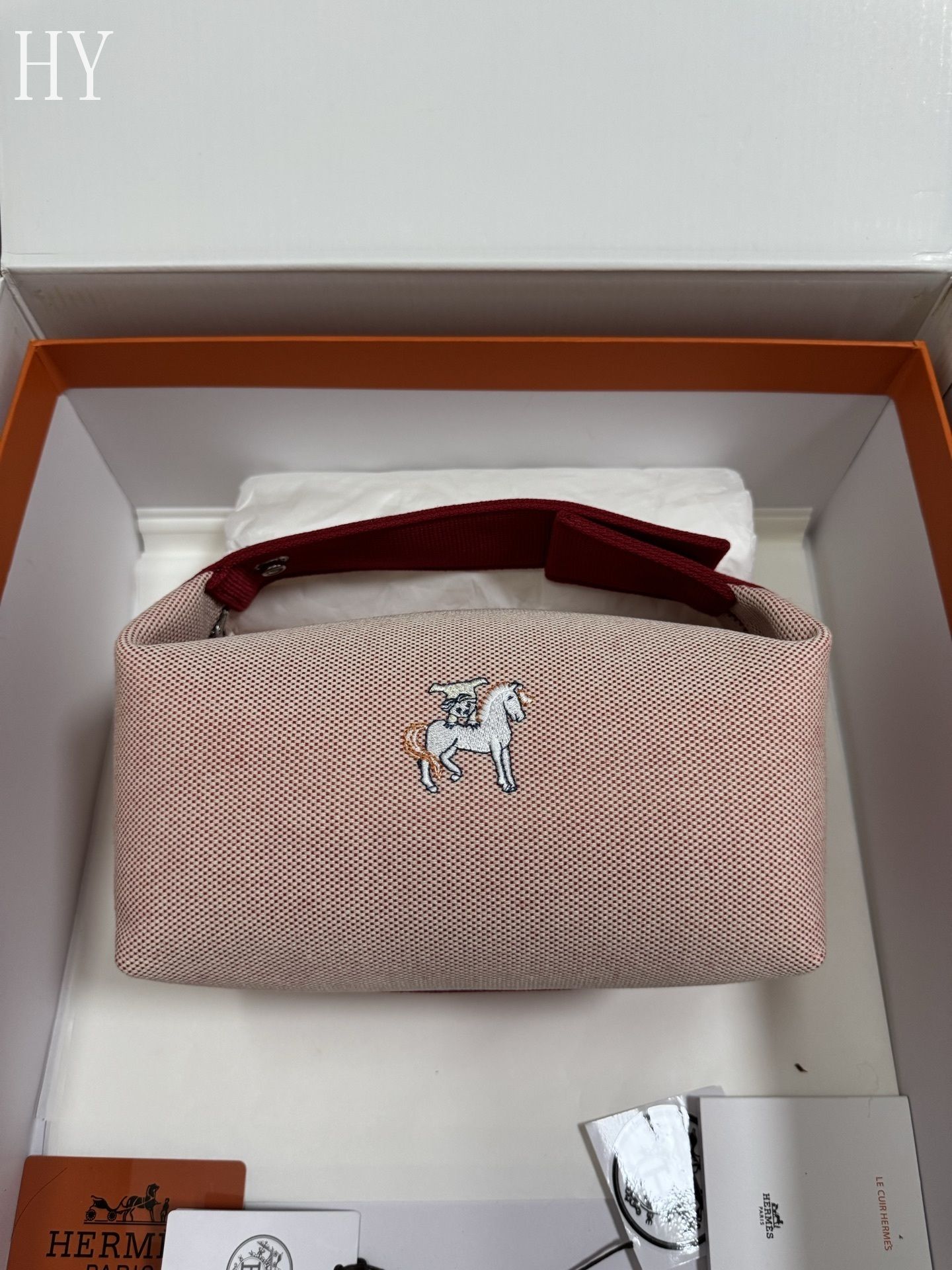 Hermès Canvas Large Bride-a-Brac Case 586054-5 Hermès Canvas Large Bride-a-Brac Case 586054-5