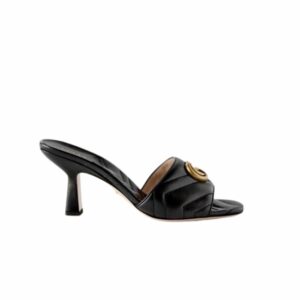 GG Marmont Quilted Leather Mules