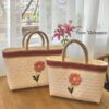 Genuine Luxury Leather Shoulder Bag – Women’s Crossbody Top Handle Tote Purse B001