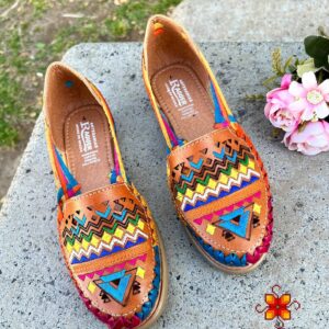 Huarache Sandals Colorful Leather, Leather Sandals For Women, Leather Shoes, Womens Shoes H0045